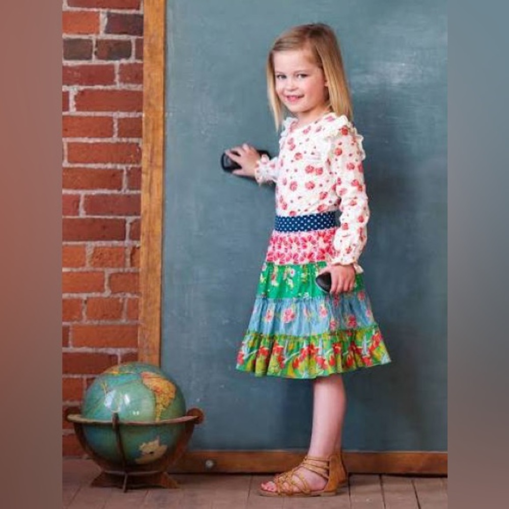 Matilda Jane Clothing Main Street Skirt